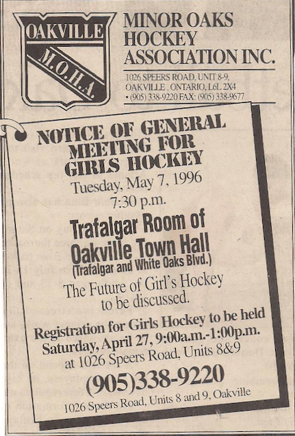 Notice of general meeting for girls hockey!