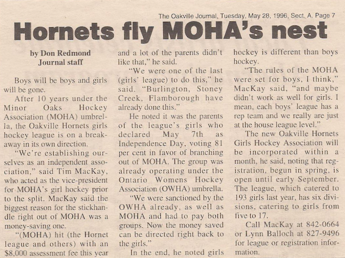 Hornets fly MOHA's nest!